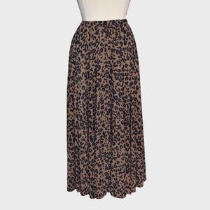 NWT Chicwish Leopard Print Maxi Skirt